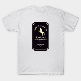 Potion Label: Unicorn Tears Elixir, Halloween T-Shirt